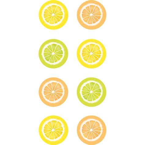 Lemon Zest Mini Stickers Tcr Teacher Created Resources