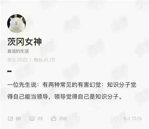 Petrichor On Twitter 知识分子觉得自己能当领导，没什么错。但是，领导觉得自己是知识分子，虽然是大错误，但是事实上的确