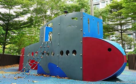 Waterway Cascadia Playground Submarine And Story Book At Play Little