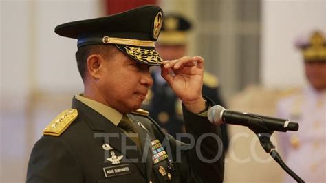 Fakta Fakta Agus Subiyanto Calon Tunggal Panglima TNI Yang Baru