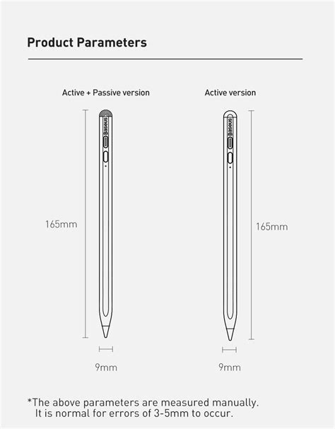 Baseus Stylet Tactile Intelligent Pour Tablette IPad Pro 11 12 9 Air 4