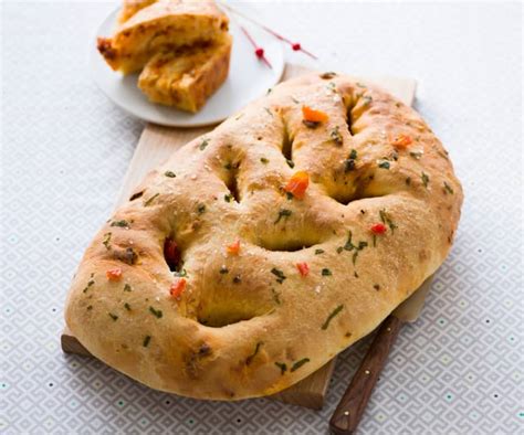 Fougasse à la tomate et au chorizo Cookidoo la plateforme de