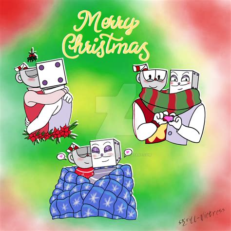 King Dice X Cuphead Christmas Time By Sweetie Madiselle On Deviantart