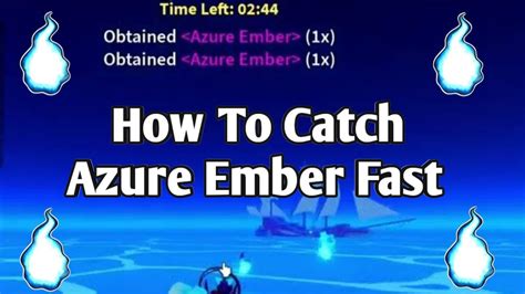 How To Catch Azure Ember Fast In Blox Fruits 2024 YouTube