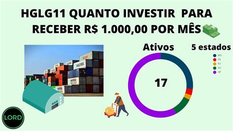 Quanto Investir Para Ter Uma Renda Mensal De 1000 Hglg11 Youtube