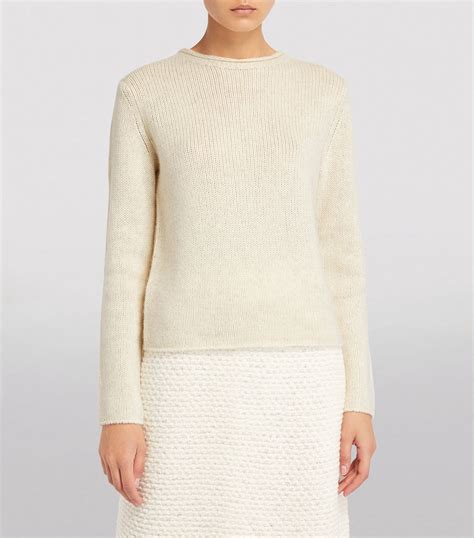 Vince Beige Cashmere Sweater Harrods Uk