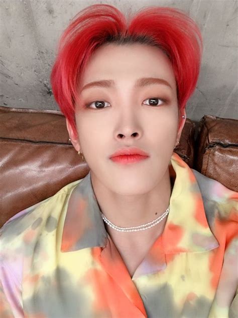 Ateez 에이티즈 On Twitter Kim Hongjoong Best Selling Albums Red Hair