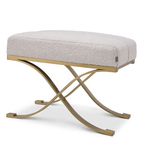 Eichholtz Stool Adonia Boucl Cream Bei Villatmo De