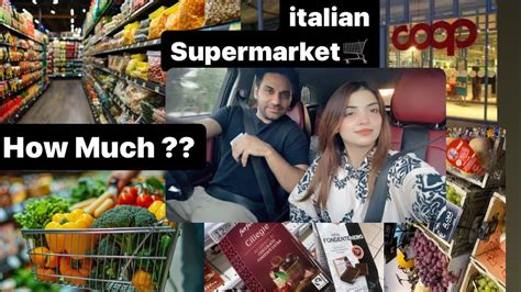 Inside An Italian Supermarket Coop My Life In Italy Babies Rahen