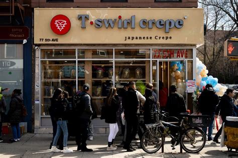 Those Are Japanese Crepes Being Sold At Expanding T Swirl Crepes Not