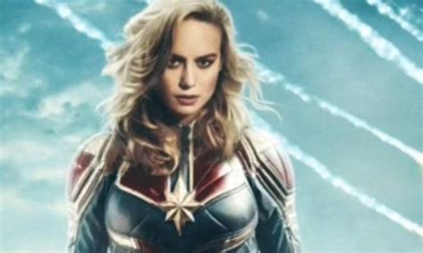 Brie Larson Looks Fierce In Superhero Suit In The First Photos Of Her