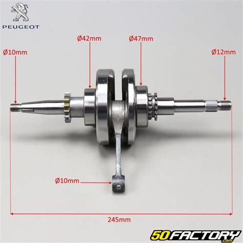 Crankshaft For Peugeot Kisbee Motorcycle Scooter