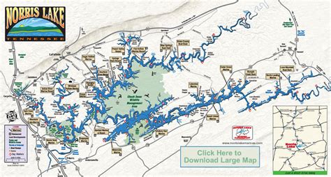 Norris Lake Marina Map | Draw A Topographic Map