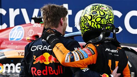 Max Verstappen Admits He Could Do Nothing To Stop Flying Lando Norris