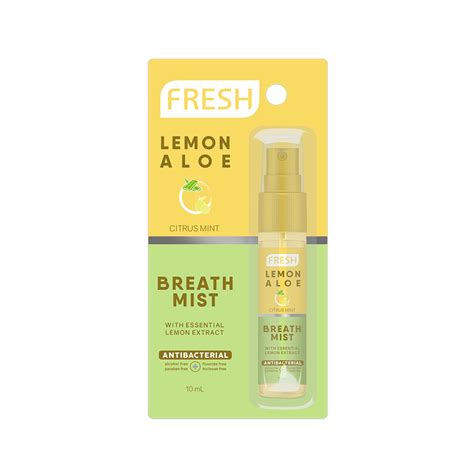 Fresh Lemon Aloe Breath Mist 10ml Watsons Philippines