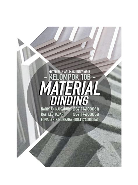 Material Dinding Pdf