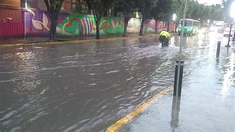 Fuertes Lluvias Por Grace En La Cdmx Causan Afectaciones Activan