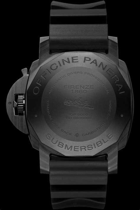 Diaporama Panerai Submersible Marina Militare Carbotech Mm