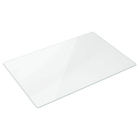 Office Source Glass Chair Mat | Clear Tempered Glass | 40"W x 60"D