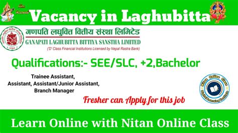 Latest Job Vacancies In Nepal Apply Now Youtube