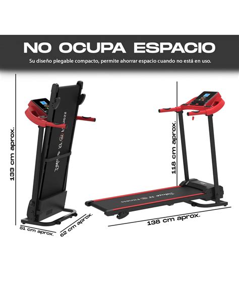 Cinta de Andar Correr Trotar Plegable con Motor Eléctrico 1500W