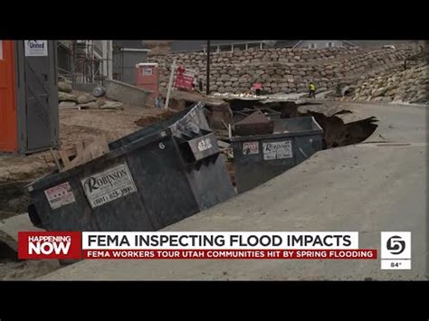 Fema Workers Tour Utah Communities Hit By Spring Flooding Youtube