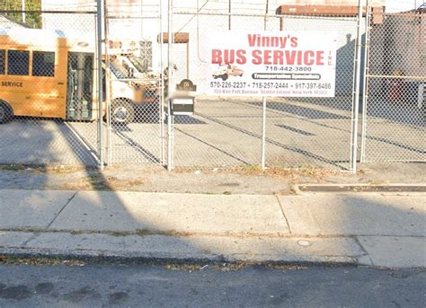 Vinnys Bus Service Updated January Van Pelt Ave Staten