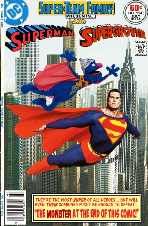 Super-Team Family: The Lost Issues!: Superman and Super Grover