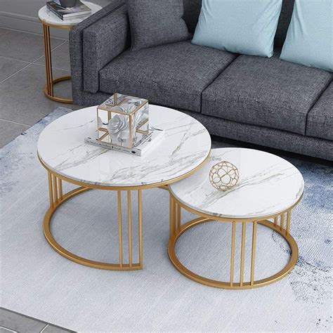 MODERN CENTER NESTING TABLES SET