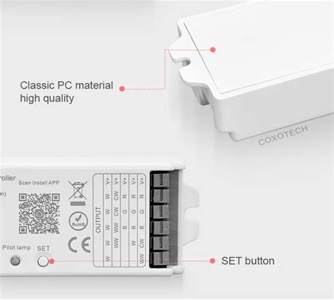 Wb5 Tuya Wifi Bluetooth Connect Rf 5 In 1 Controller Buy Rf 5 In 1