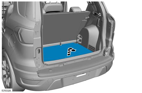 Ford Ecosport Removal And Installation Loadspace Trim Panel