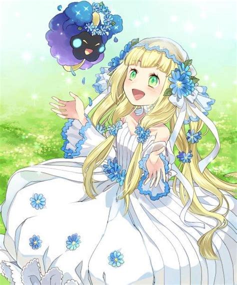 Lillie In A Wedding Dress Pokémon Sun And Moon Know Your Meme