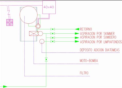 Depuradora En Autocad Descargar Cad Kb Bibliocad