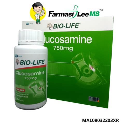 Bio Life Glucosamine 750mg 100s Exp 042025 Lazada