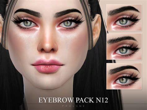 Sims 4 Praline Eyebrows