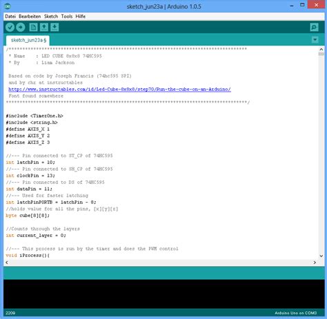 Wie Schreibt Man Ein Arduino Programm