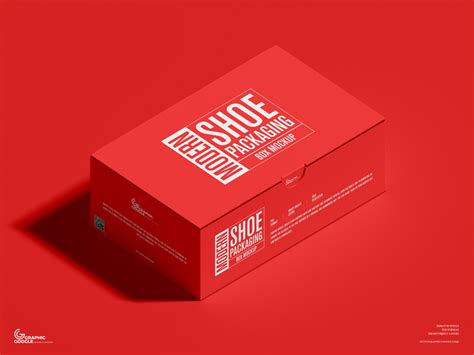 Free Modern Shoe Packaging Box Mockup Psd Artofit