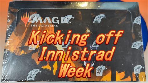 Innistrad Midnight Hunt Set Booster Box Reasonable Box Youtube