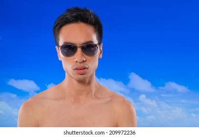 Closeup Portrait Very Handsome Naked Man Stock Photo 209972236 Shutterstock