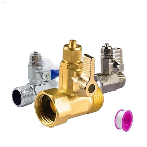 Water Purifier Water Inlet Three Way 2 Point 3 Point Faucet Water Pipe Copper Three Way Ball