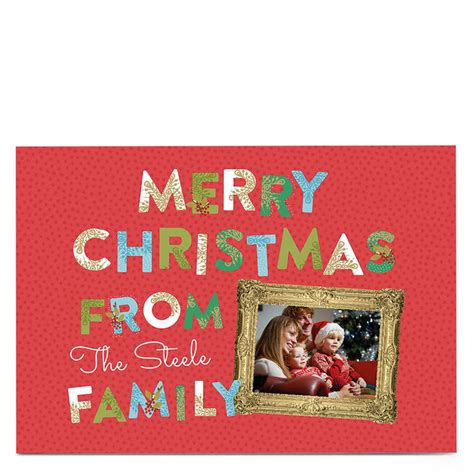 Bulk Christmas Cards Personalised Photo And Pre Printed Bulk Buy Christmas Cards Uk Card Factory