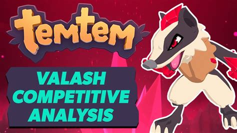 TEMTEM VALASH COMPETITIVE ANALYSIS CIPANKU UPDATE YouTube