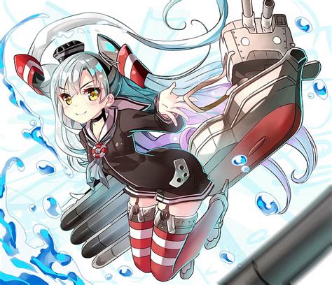 Anime Colección Kantai Amatsukaze Kancolle Fondo de pantalla HD