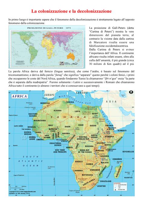 La Colonizzazione E La Decolonizzazione Appunti Prof Tamburini Dal 19