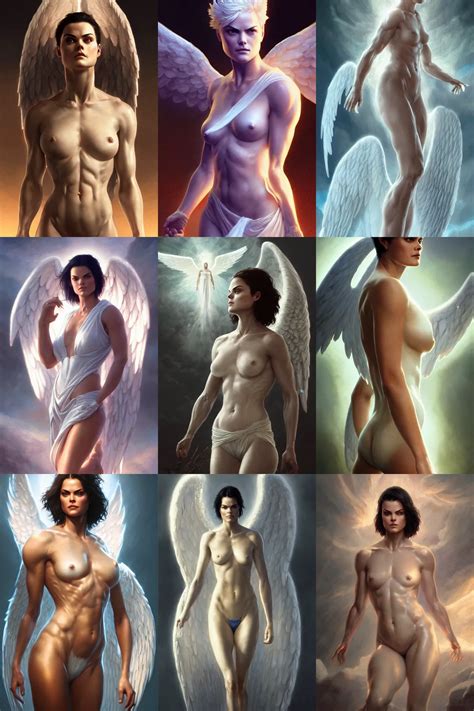 Jaimie Alexander As A Heavenly Angel Anatomy Bathed Stable