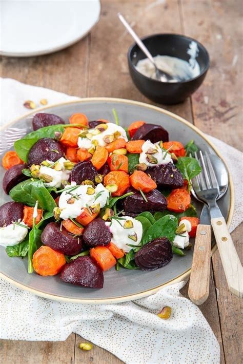 Bietensalade Met Geitenkaas En Spinazie Artofit