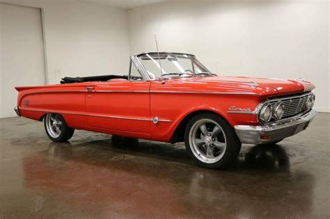 1963 Mercury Comet Convertible 6858 Miles Red Convertible 289 V8 C4 For