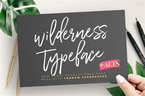 Wilderness Typeface By Worn Out Media Thehungryjpeg