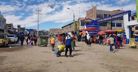 Arequipa comerciantes de Avelino Cáceres piden a MPA medidas para