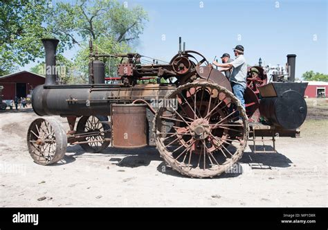 Steam Engine Tractors show Stock Photo - Alamy